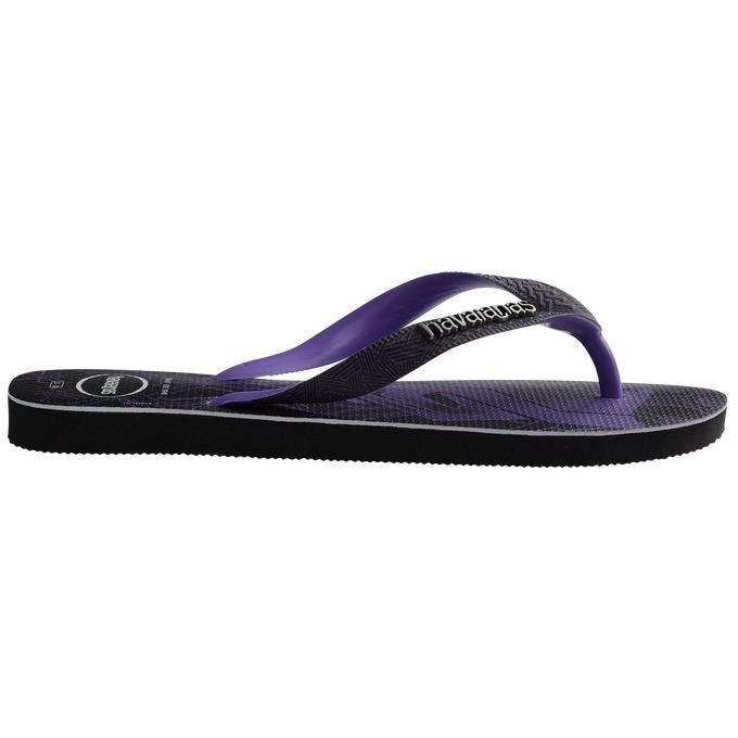 巴西人字拖Havaianas 男款 Marvel Premium 金屬扣牌/紫黑豹/ 蜘蛛人-細節圖5