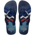 巴西人字拖Havaianas 男款 Power light 透氣鞋帶系列 灰/海軍藍/黑/ 線條底白帶-規格圖4