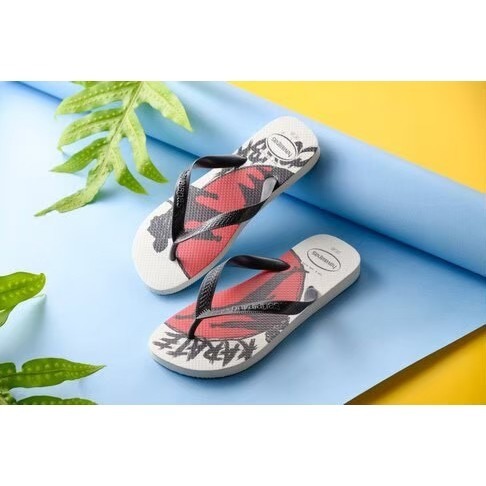 巴西人字拖Havaianas 男款 Top athletic/白紅系列 白紅/ 灰/ 綠-細節圖2