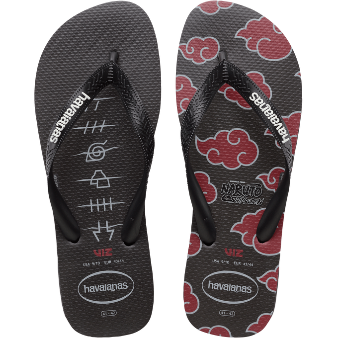 巴西人字拖Havaianas 男款Top Naruto/火影忍者-細節圖3