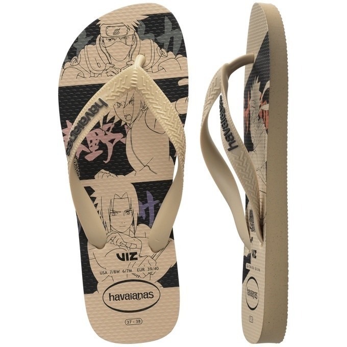 巴西人字拖Havaianas 男款Top Naruto/火影忍者-細節圖7