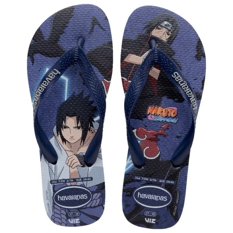 巴西人字拖Havaianas 男款Top Naruto/火影忍者-規格圖9