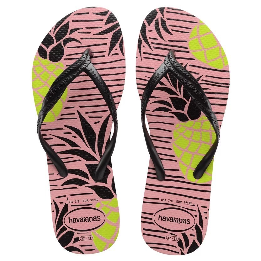 現貨 巴西人字拖Havaianas 女款 Fantasia金蔥鞋底/果凍鞋帶/素色-規格圖8