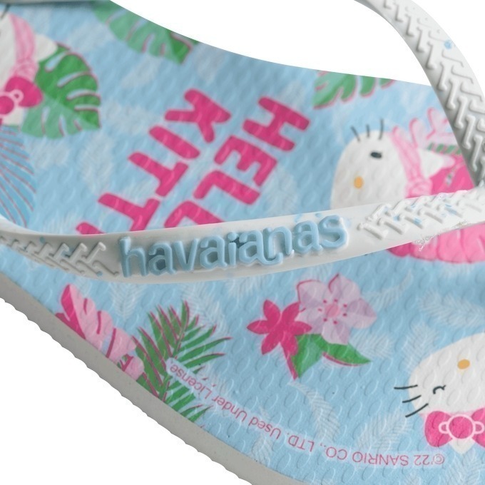 現貨 巴西人字拖Havaianas 女款/兒童款 Hello kitty系列/5色-細節圖4