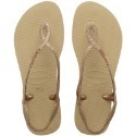 現貨 巴西人字拖Havaianas 女款 Luna Premium涼鞋/金蔥粉/金蔥黑/金蔥綠/金蔥杏-規格圖5