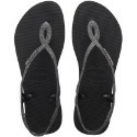 現貨 巴西人字拖Havaianas 女款 Luna Premium涼鞋/金蔥粉/金蔥黑/金蔥綠/金蔥杏-規格圖5