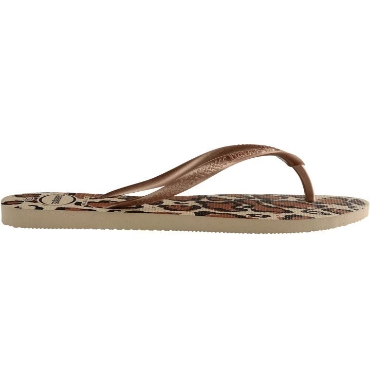 現貨 巴西人字拖Havaianas 女款 Slim animals豹紋系列/ 4色-細節圖7