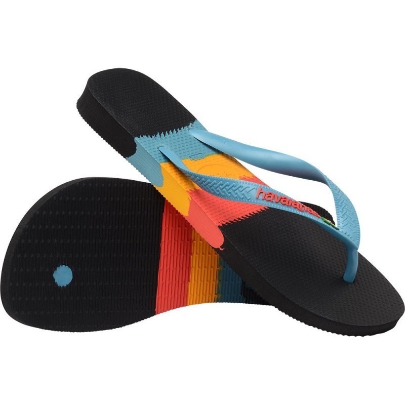 巴西人字拖Havaianas 男款 Brasil tech/國旗塗鴉-細節圖2