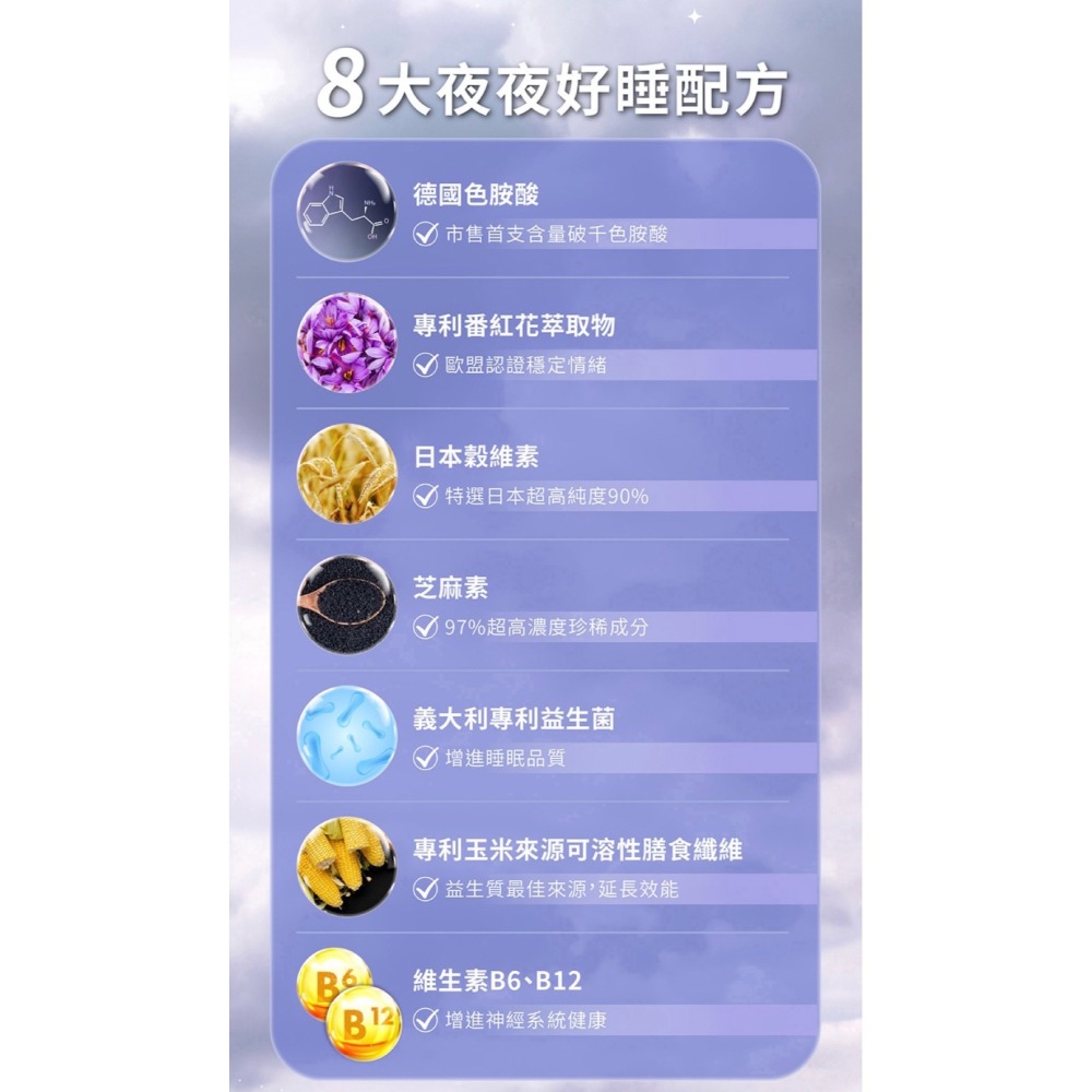 現貨 編哥家的Gelovery 數羊123色胺酸 『 單包 30顆 』（全素）-細節圖3