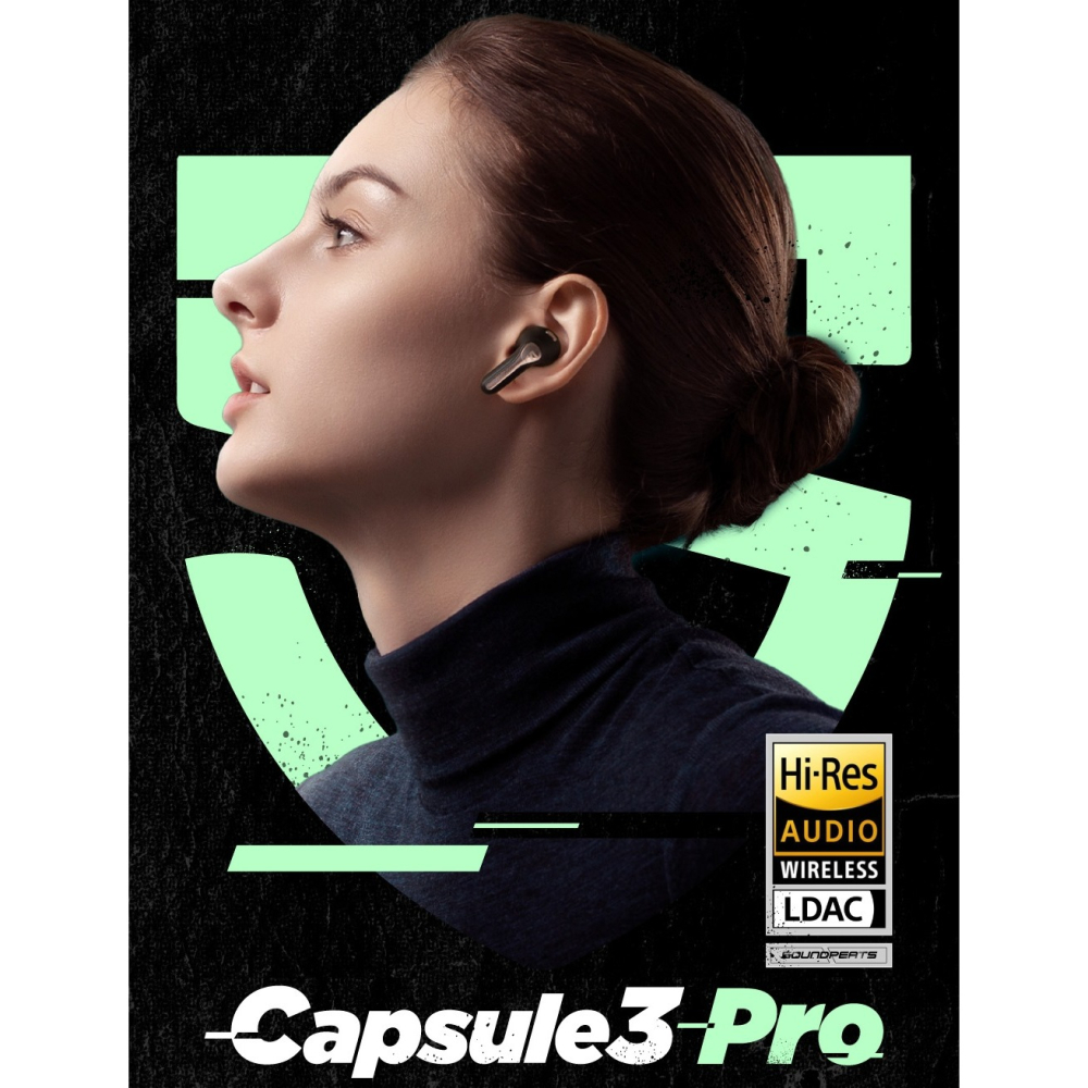 SOUNDPEATS Capsule3 Pro 真無線藍牙耳機 LDAC X 主動降噪-細節圖2