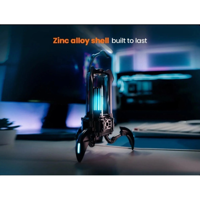 GRAVASTAR SUPERNOVA 碳融音響喇叭 擬真空管霓虹炫彩 聲砲引爆星系音浪-細節圖9