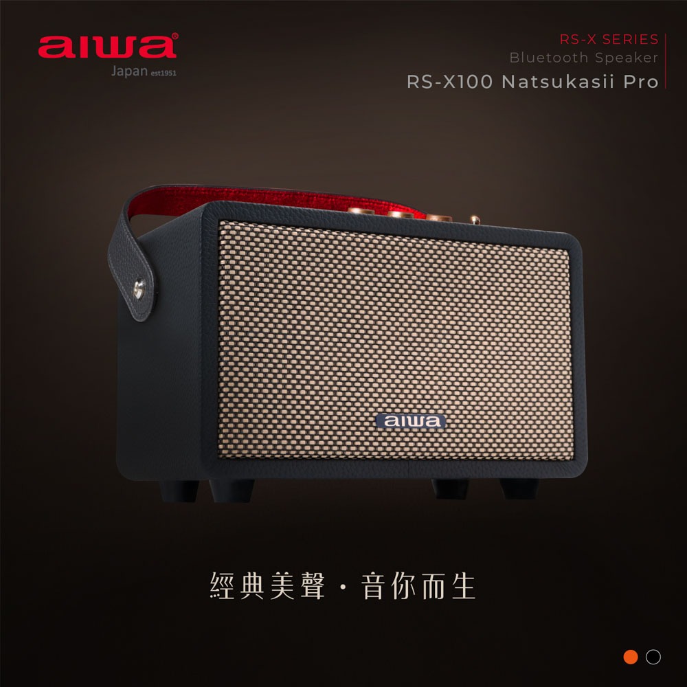 AIWA 日本愛華 藍牙喇叭 RS-X100 Natsukasii Pro (IX01/IX02)藍牙音箱-細節圖2