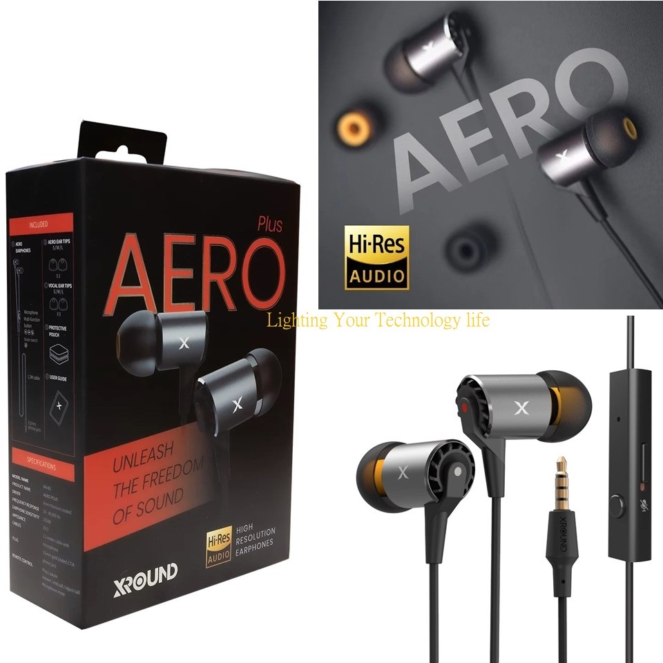 XROUND AERO PLUS 高解析有線耳機 3.5mm耳機【遊戲音樂好音質】-細節圖3