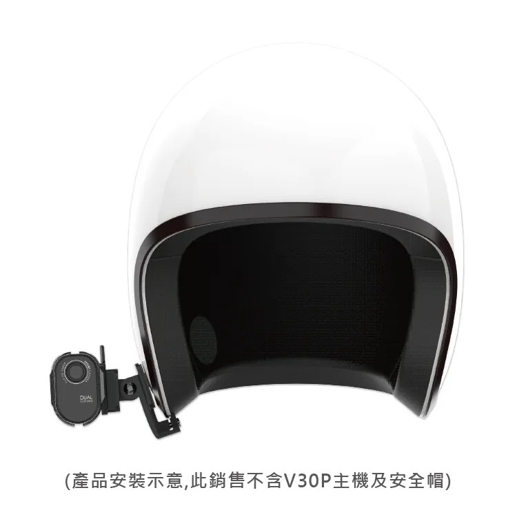 MUFU 機車行車記錄器 V30P安全帽背夾支架含耳機-細節圖3