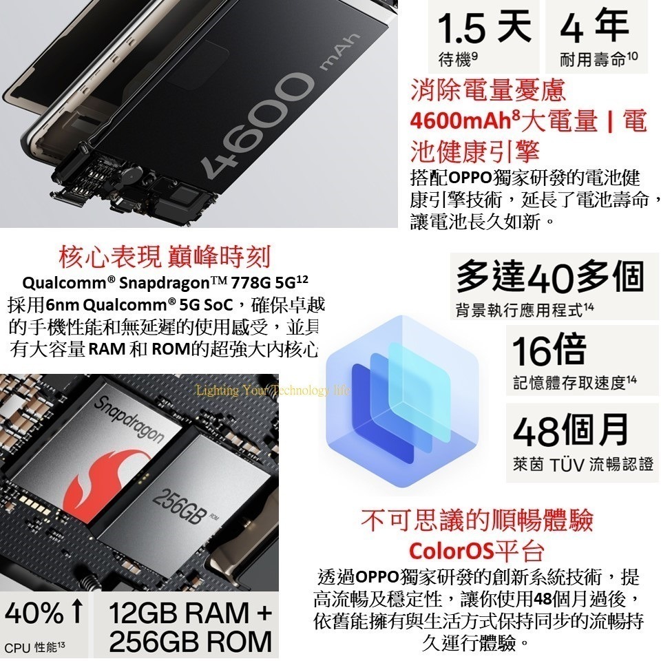 OPPO Reno10 Pro 手機 (12G+256G)【送 空壓殼+玻璃保護貼】-細節圖10