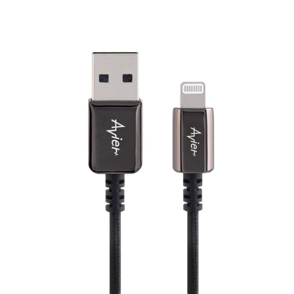 【Avier】CLASSIC USB A to Lightning 編織高速充電傳輸線 MFI認證-細節圖2
