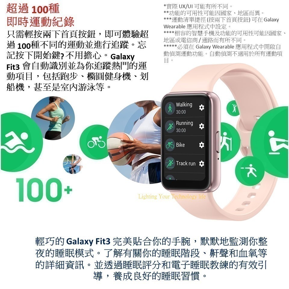 Samsung Galaxy Fit3 智慧手環 三星 (R390)-細節圖6