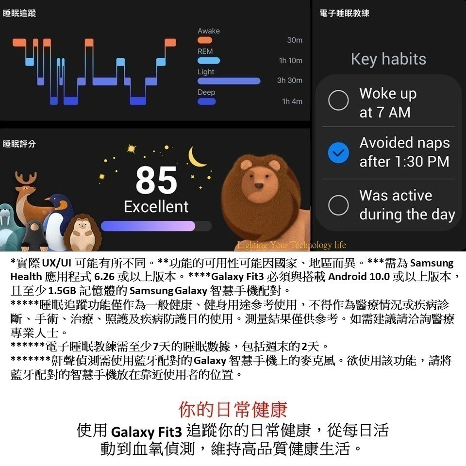 Samsung Galaxy Fit3 智慧手環 三星 (R390)-細節圖7