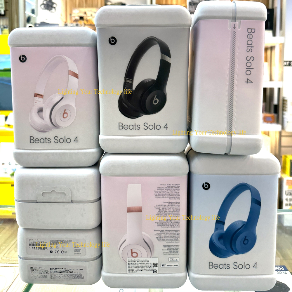 Beats Solo 4 無線頭戴式耳機 耳罩式藍牙耳機 A1340-細節圖2