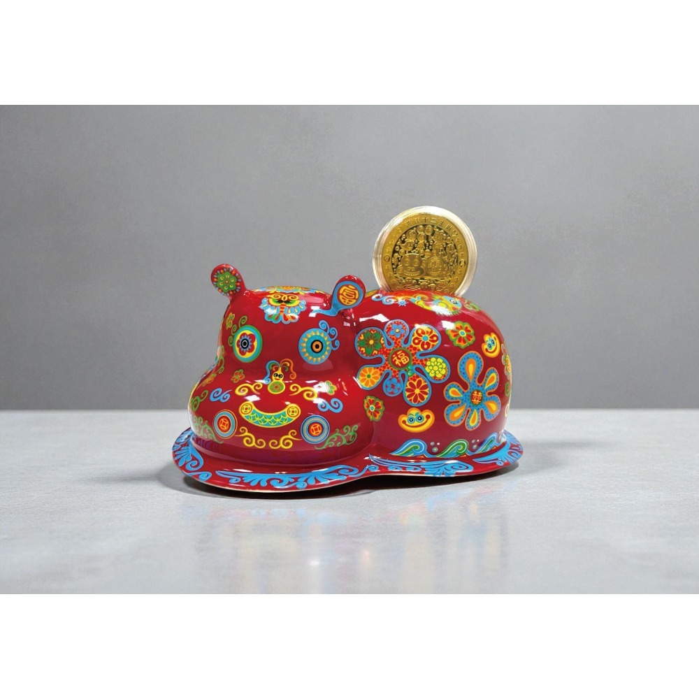 洪易 2026馬年瓷器新春版 小馬福 海洋系12生肖瓷器 預購【20260120起出貨】-細節圖5