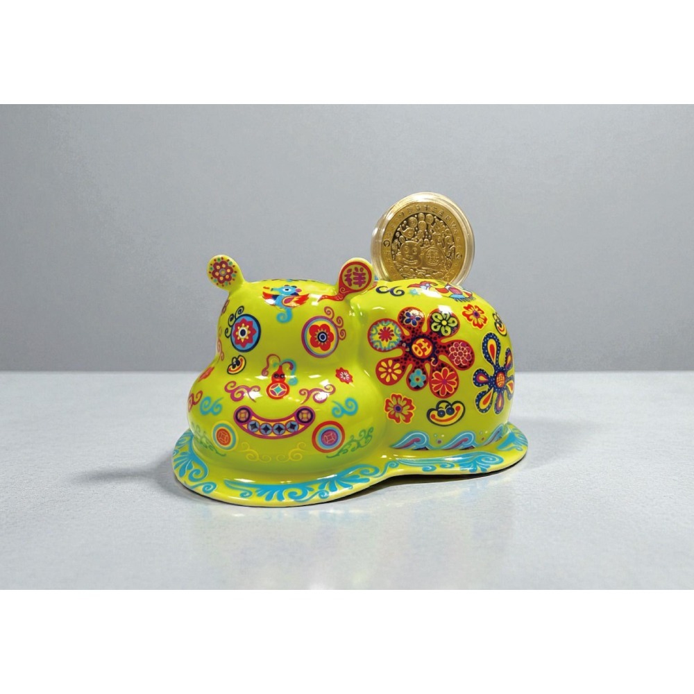 洪易 2026馬年瓷器新春版 小馬福 海洋系12生肖瓷器 預購【20260120起出貨】-細節圖6