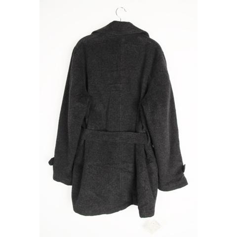 黑色 古著 日韓 中長款 休閒百搭休閒 秋冬大衣-細節圖2