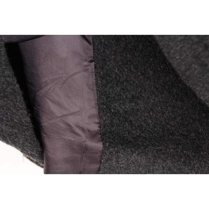 黑色 古著 日韓 中長款 休閒百搭休閒 秋冬大衣-細節圖4