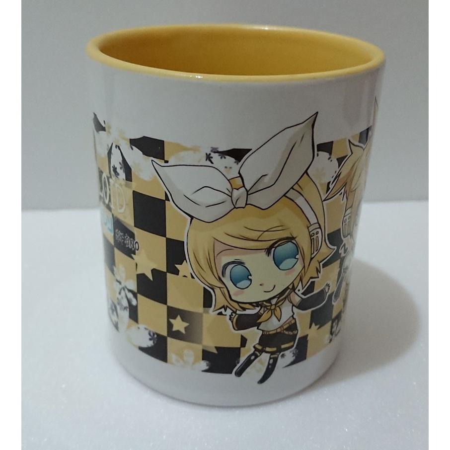 VOCALOID 鏡音 雙子 鈴 連 同人 馬克杯 杯子 陶瓷 周邊-細節圖4