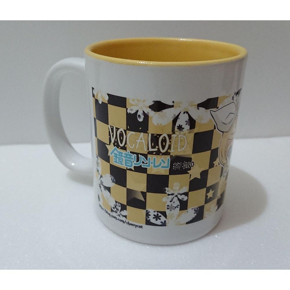 VOCALOID 鏡音 雙子 鈴 連 同人 馬克杯 杯子 陶瓷 周邊-細節圖5