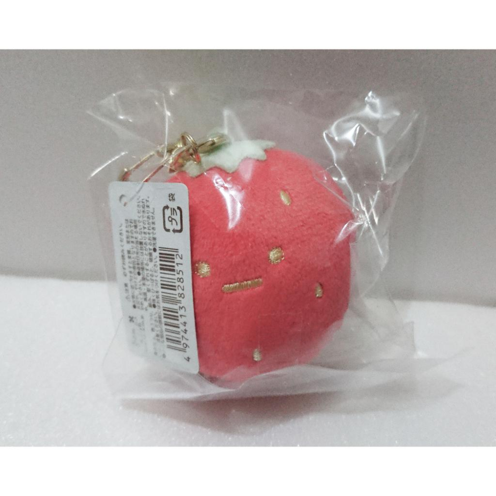 現貨 日本 太宰府限定 角落生物 草莓恐龍吊飾-細節圖2