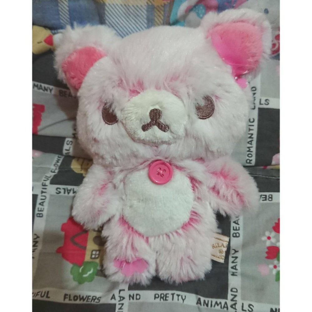 懶懶熊 拉拉熊 粉紅 櫻花系列 懶妹 玩偶 娃娃 S號 20公分-細節圖2