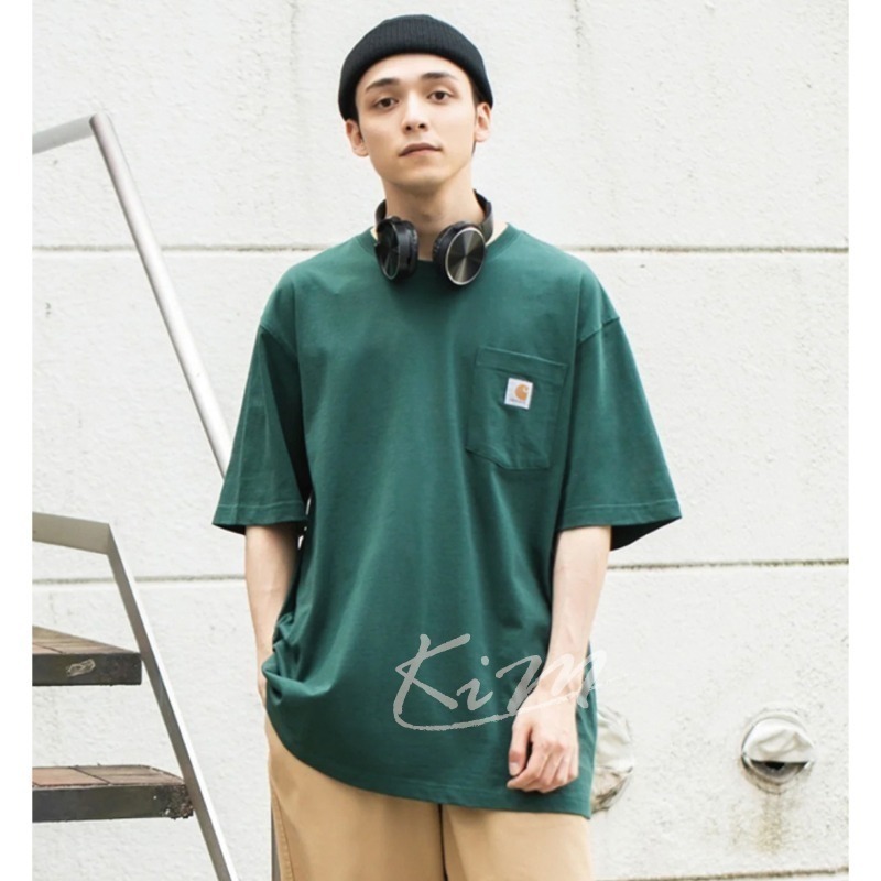 Carhartt K87 口袋 工裝 素Tee 短袖 短Tee 美版偏大-細節圖8