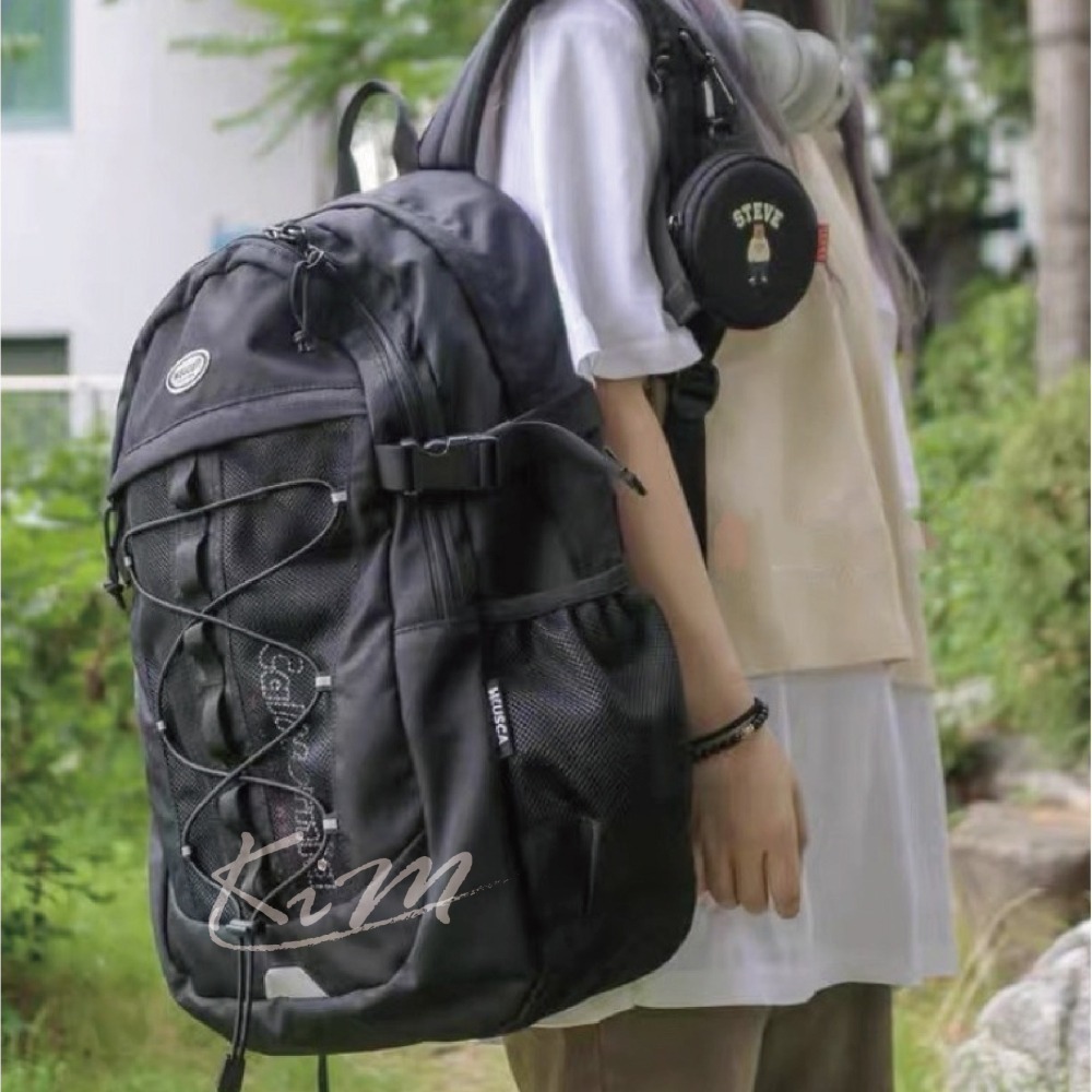 who a u 二代抽繩後背包 who.a.u 書包 包包 韓國代購  韓國後背包-細節圖4