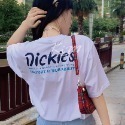 DICKIES Logo 短T 短踢 短袖 藍 白 雙Logo-規格圖9