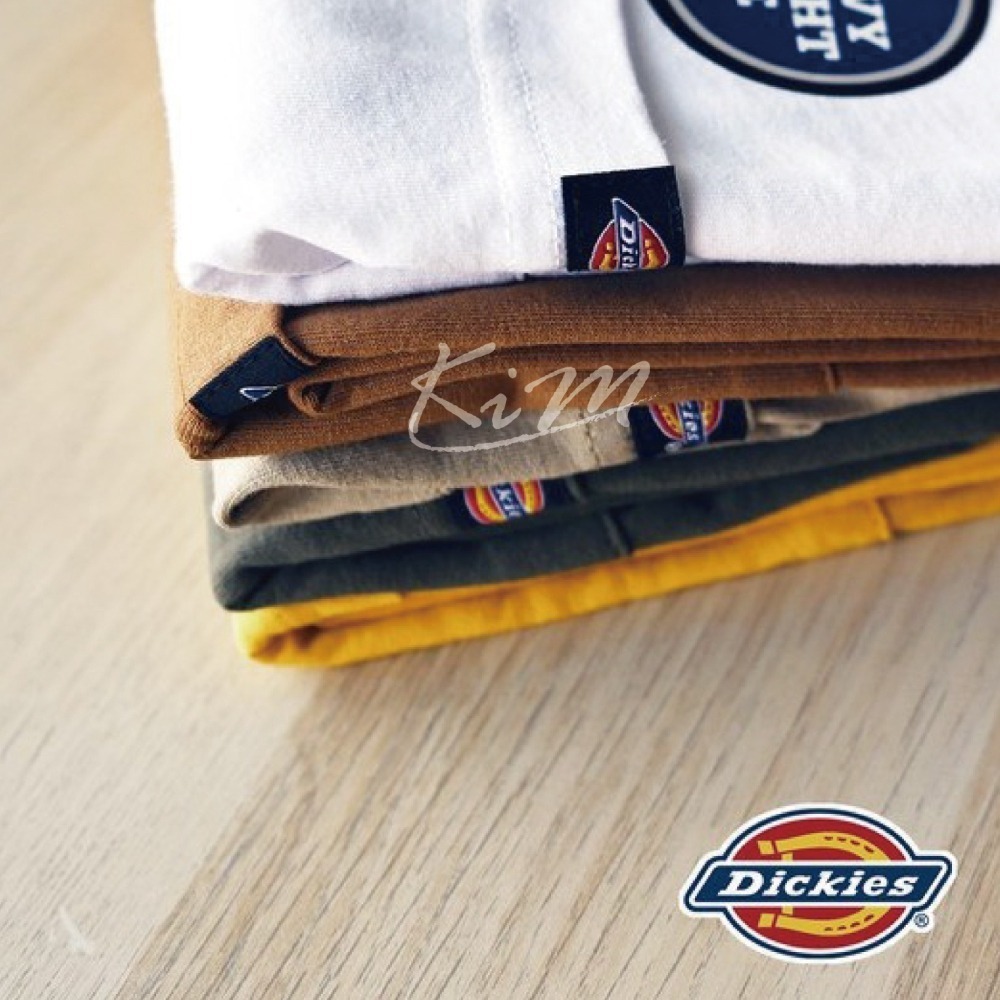 Dickies WS450 重磅 工裝 口袋短Te 6.75oz 美版偏大男女同款工裝短T 情侶短袖-細節圖2