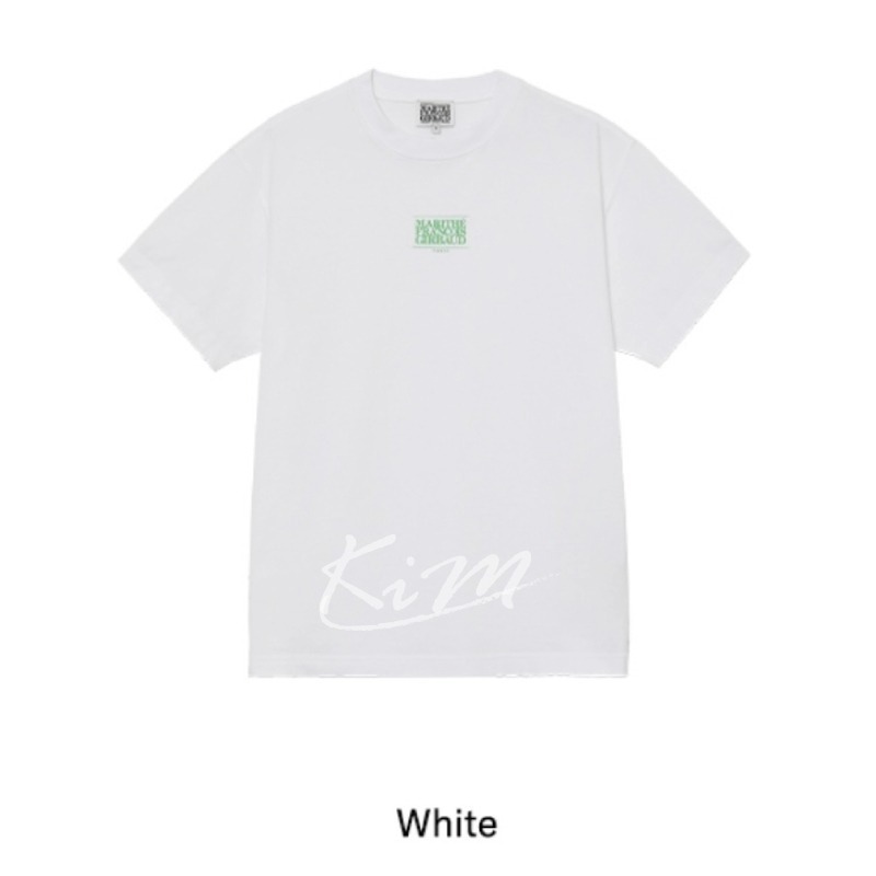 MARITHE 小LOGO 短袖上衣 MARITHE FRANCOIS GIRBAUD MFG短T-細節圖3