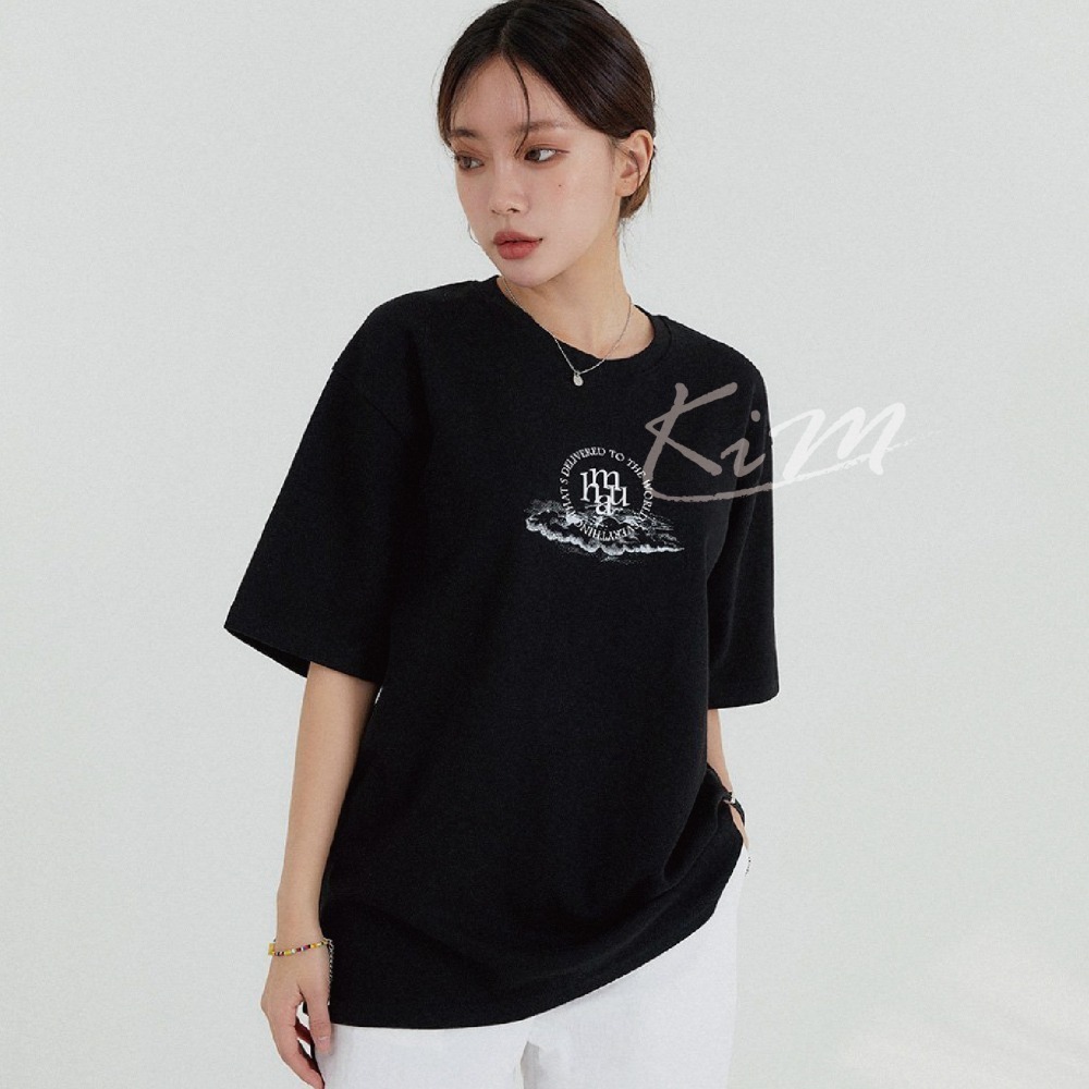 Muahmuah新款 LOGO文字設計 短T 短袖T恤 TEE-細節圖3