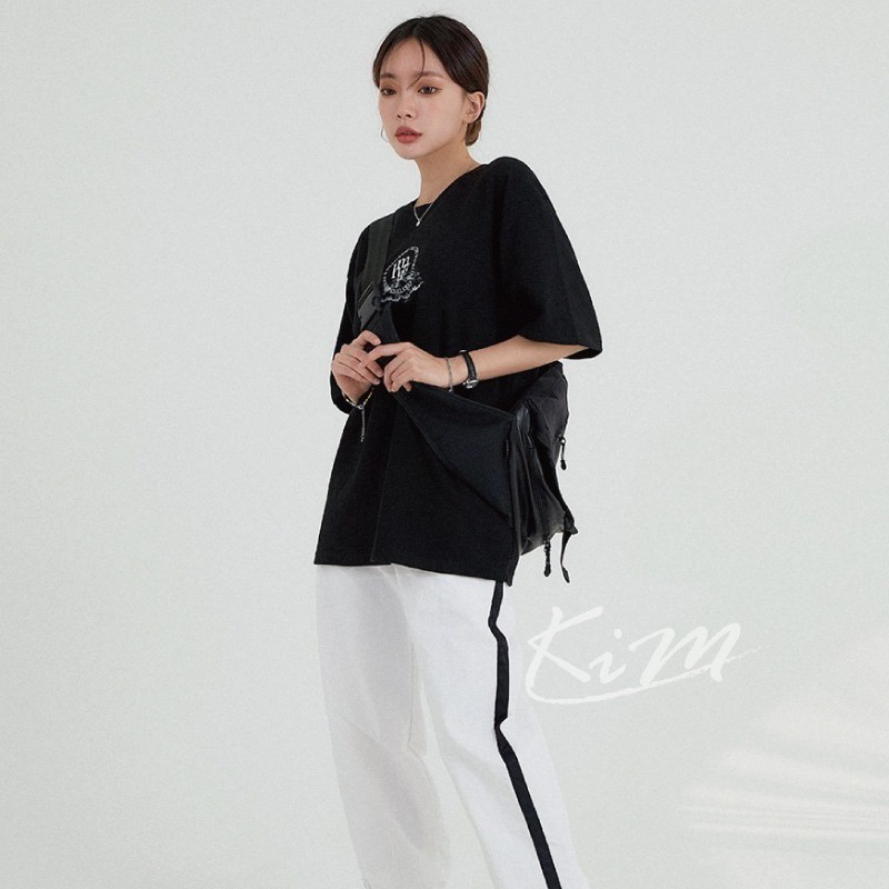 Muahmuah新款 LOGO文字設計 短T 短袖T恤 TEE-細節圖7