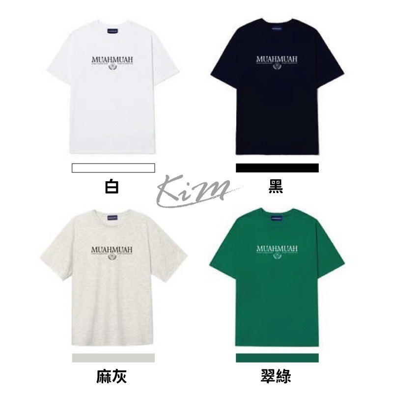 Muahmuah 新款LGOO復古字樣設計 短袖T恤 T恤 短T TEE 韓國代購-細節圖11