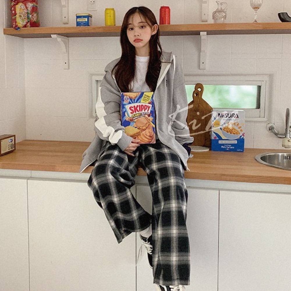 最新秋冬款 Muahmuah 方形款 刷毛款 袖子撞色 muah muah-細節圖8