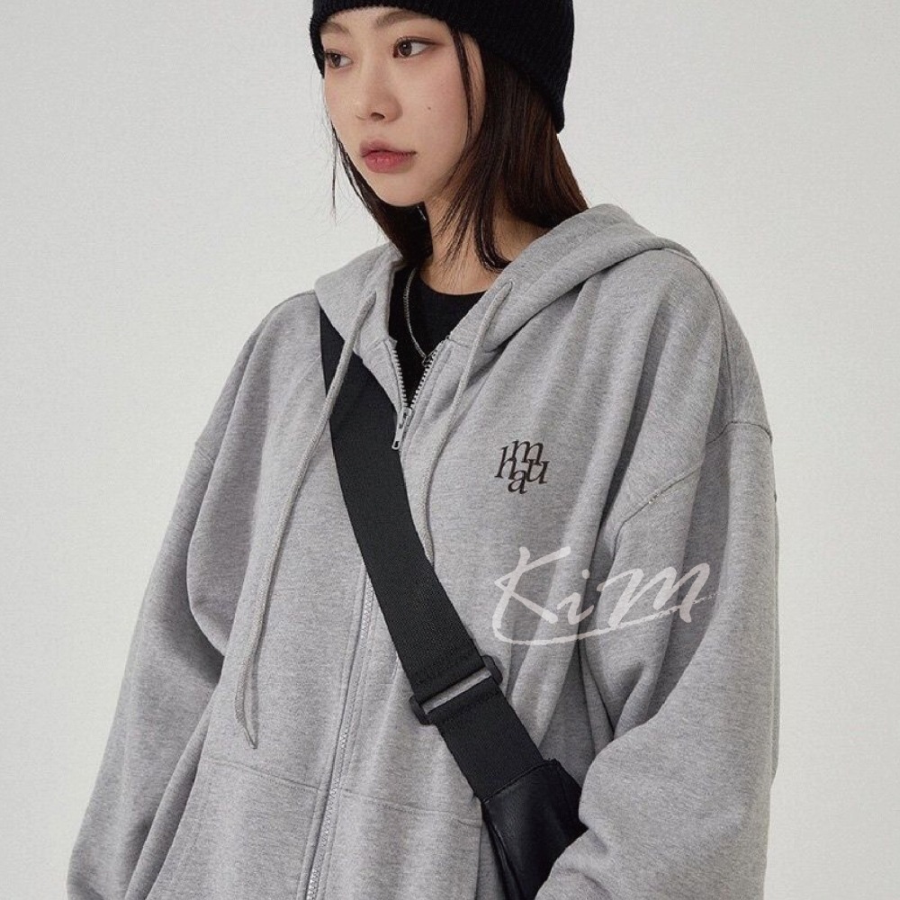 Muahmuah 新logo無刷毛外套 新款 CP值超高 無刷毛 情侶款 閨蜜款 韓國代購-細節圖2