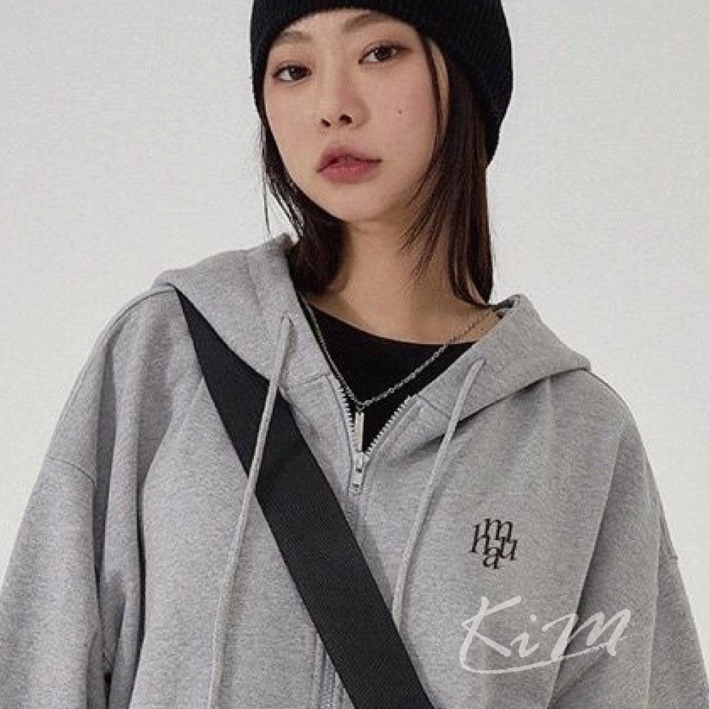 Muahmuah 新logo無刷毛外套 新款 CP值超高 無刷毛 情侶款 閨蜜款 韓國代購-細節圖4