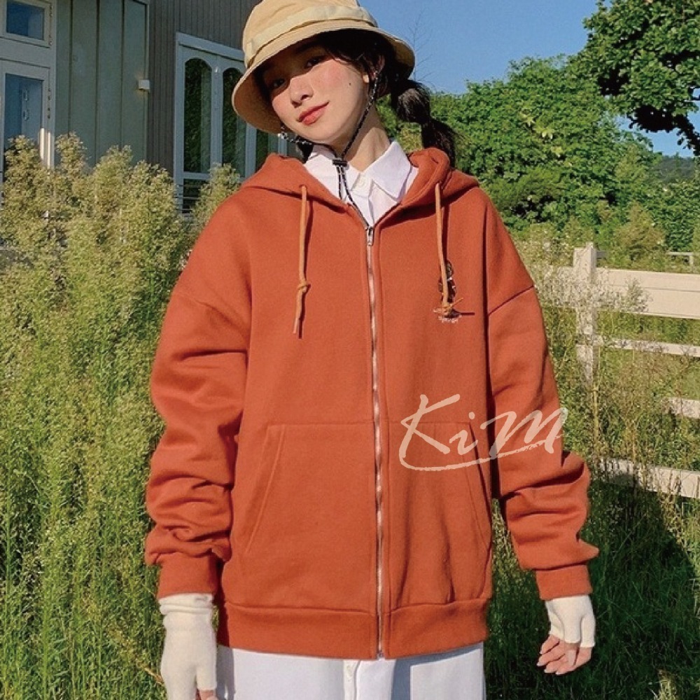 Muahmuah X GB 泰迪熊外套 Teddy 探險小熊 胸前刺繡 連帽外套 男女同款-細節圖4