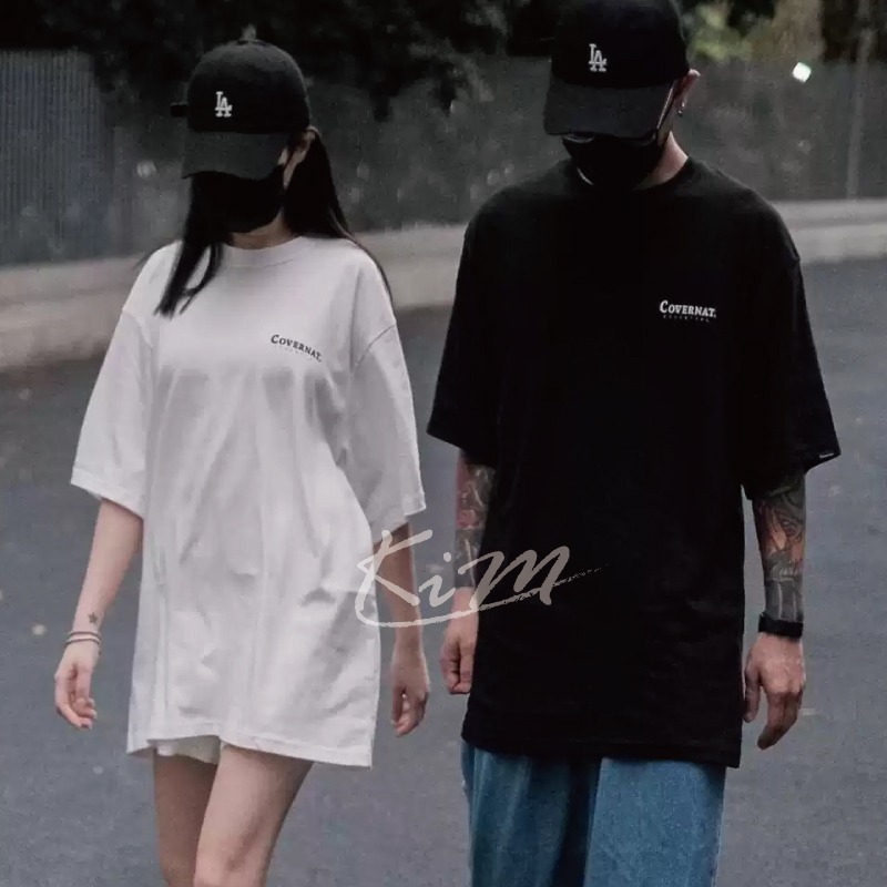 Covernat 短袖 短T 短踢 黑 白 素T 韓國正品代購 1+1組合包拆開販售-細節圖10