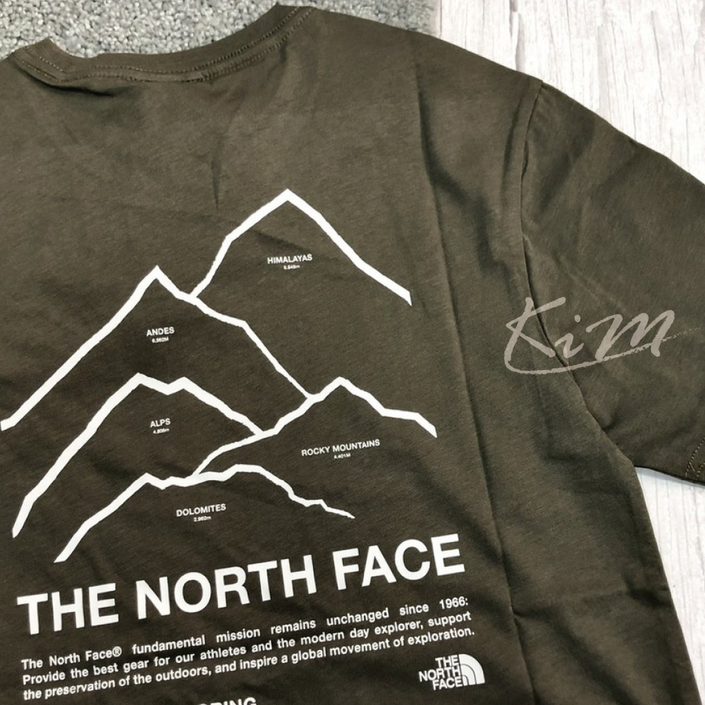 The North Face Peaks 北臉 北面 山景 山脈 高山 短T 短袖-細節圖4