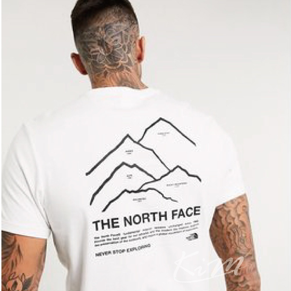 The North Face Peaks 北臉 北面 山景 山脈 高山 短T 短袖-細節圖5