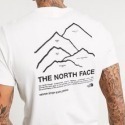 The North Face Peaks 北臉 北面 山景 山脈 高山 短T 短袖-規格圖9