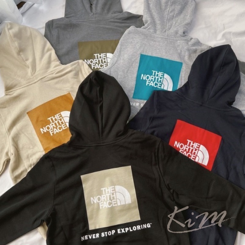 韓國 The North Face Box Hoodie 帽T 帽踢 連帽踢 連帽T 北臉帽T 內刷-細節圖4