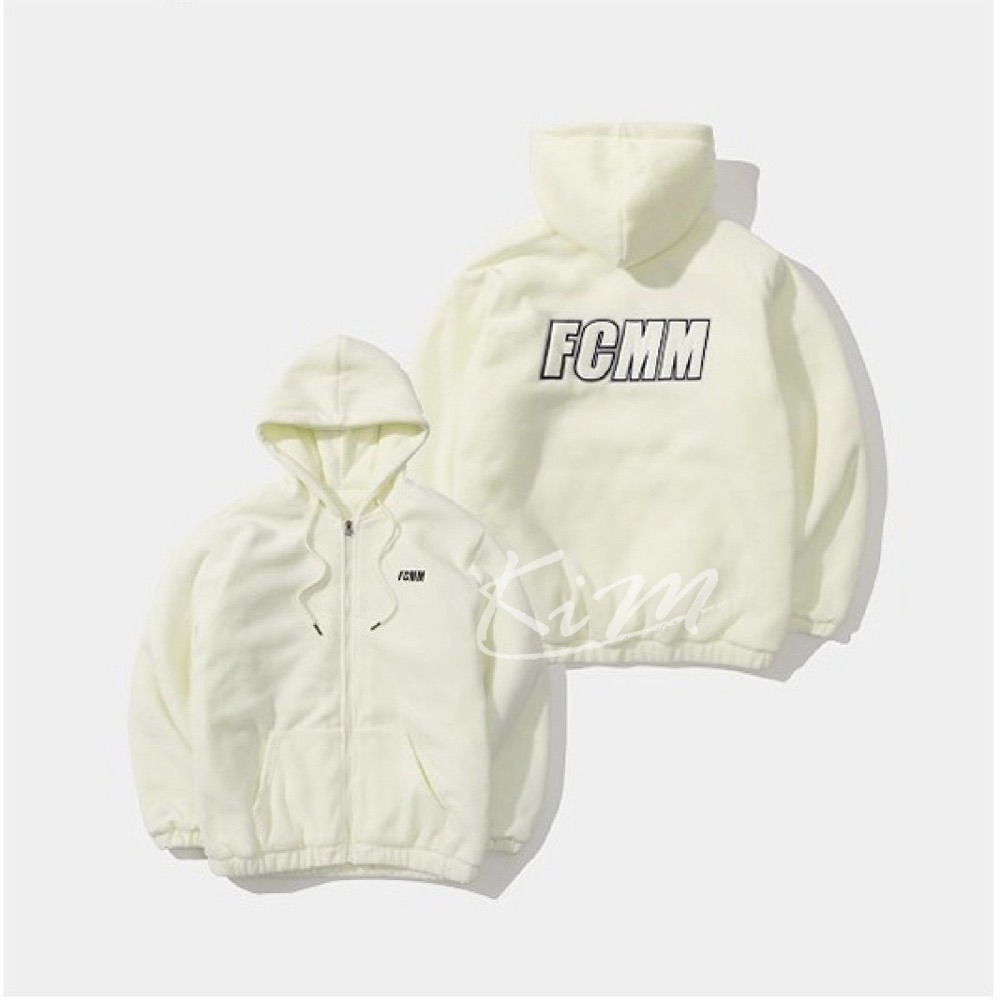【預購】FCMM 外套 大LOGO絨毛外套 大LOGO 鋪棉外套 連帽外套 代購-細節圖9