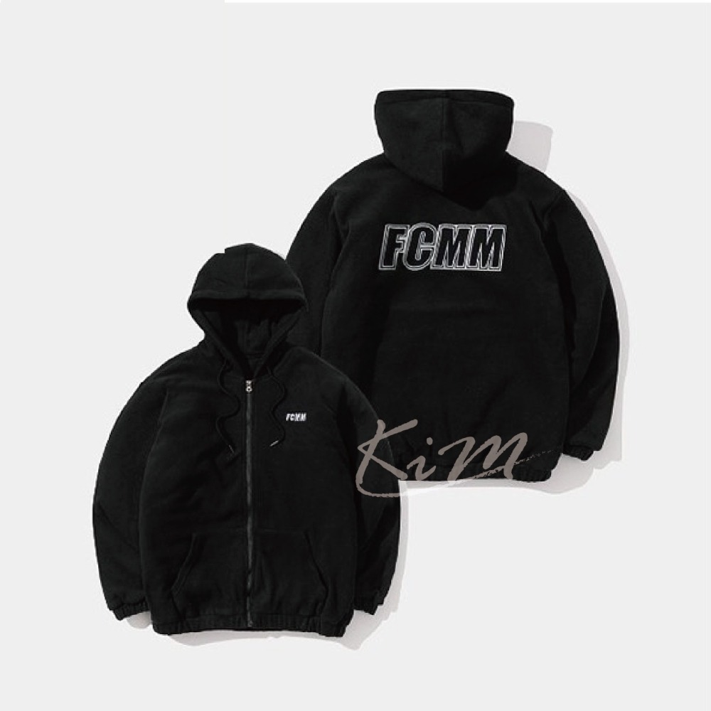 【預購】FCMM 外套 大LOGO絨毛外套 大LOGO 鋪棉外套 連帽外套 代購-細節圖8